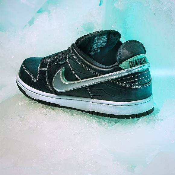 Nike SB Dunk Low Diamond Supply Co Black Diamond - Picture 5 of 5